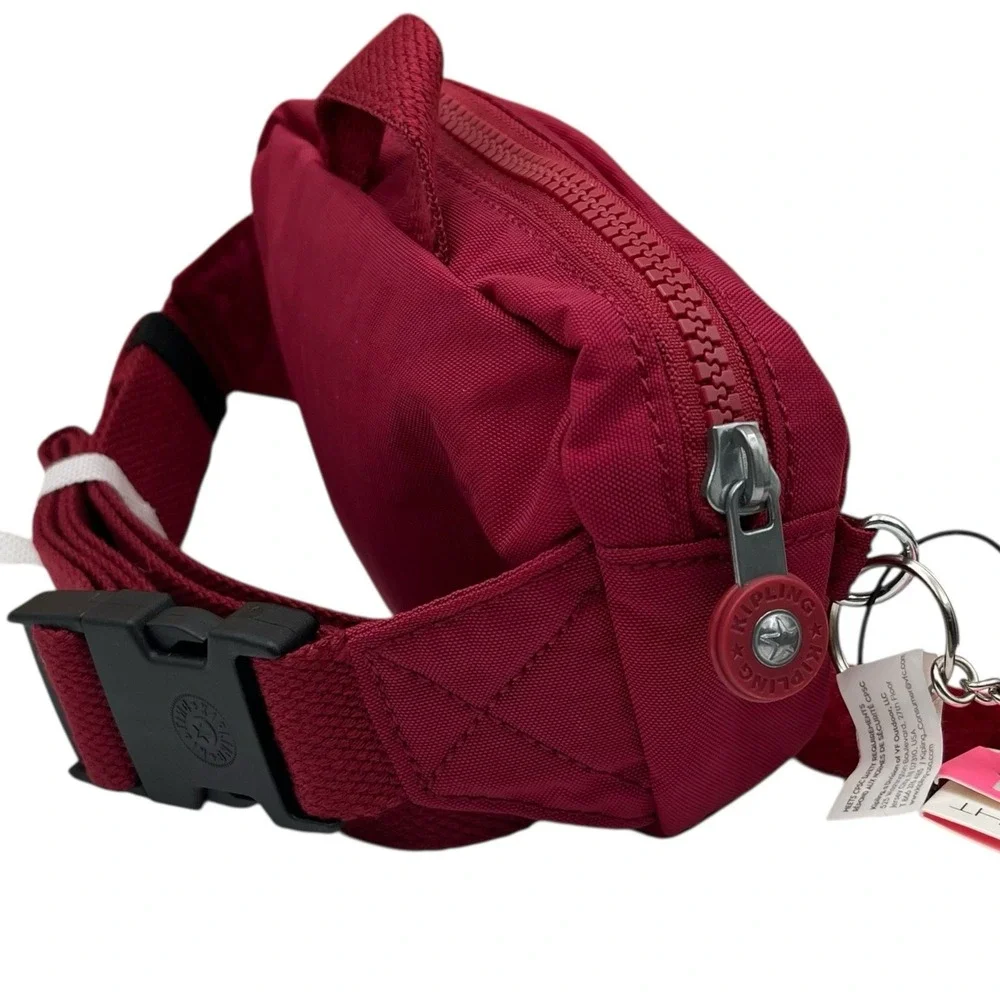 Kipling Womens Alys Waist Travel Pack Funky Red